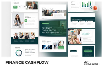 Finance Cashflow PowerPoint Template